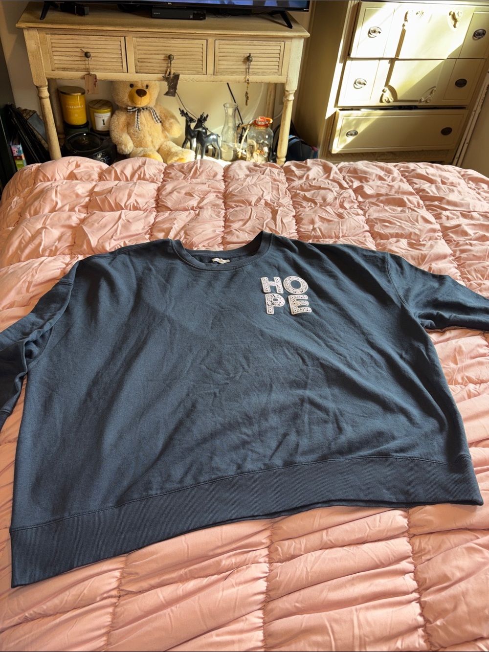 Maurice’s Crewneck 3X Plus Size Sweatshirt Women’s Shirt Hope Top